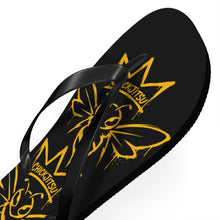 Load image into Gallery viewer, Chickjitsu Bee Flip Flops