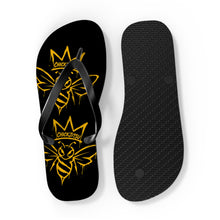 Load image into Gallery viewer, Chickjitsu Bee Flip Flops