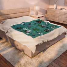 Load image into Gallery viewer, Snake Chickjitsu Plush Blanket