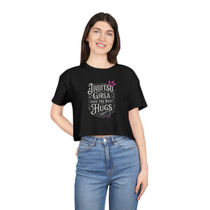Jiujitsu Girl Hugs Crop