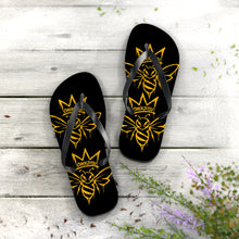 Load image into Gallery viewer, Chickjitsu Bee Flip Flops