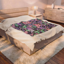 Load image into Gallery viewer, Dino Chickjitsu Plush Blanket