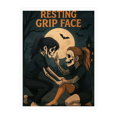 Halloween Resting Grip Face Sticker