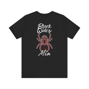 Black Widow Mia Adult Tshirt