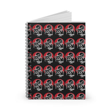 Chickjitsu Spiral Notebook - Ruled Line