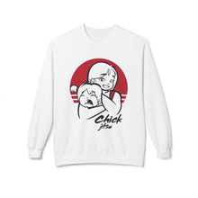 Load image into Gallery viewer, Chickjitsu Fleece Crewneck Sweatshirt