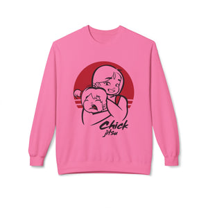 Chickjitsu Fleece Crewneck Sweatshirt