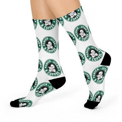 Chickjitsu and Cofffee Socks