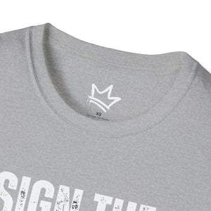 SIGN THE WAIVER Softstyle T-Shirt