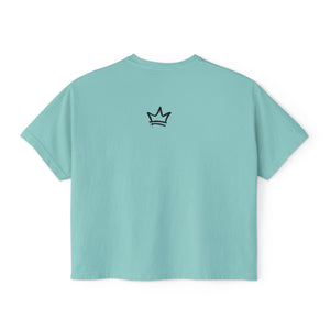 Sunflower Butterfly Women's Boxy Tee