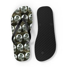 Load image into Gallery viewer, Camo Chickjitsu Beach Sandals