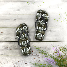 Load image into Gallery viewer, Camo Chickjitsu Beach Sandals