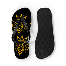 Load image into Gallery viewer, Chickjitsu Bee Flip Flops
