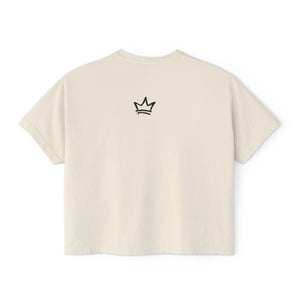 Sunflower Butterfly Women's Boxy Tee