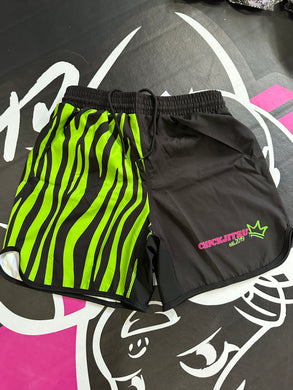 Green Zebra Shorts