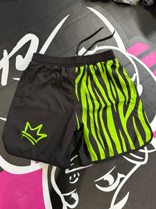 Green Zebra Shorts
